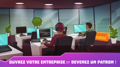 Screenshot #2 pour Hacker or Dev Tycoon? Clicker