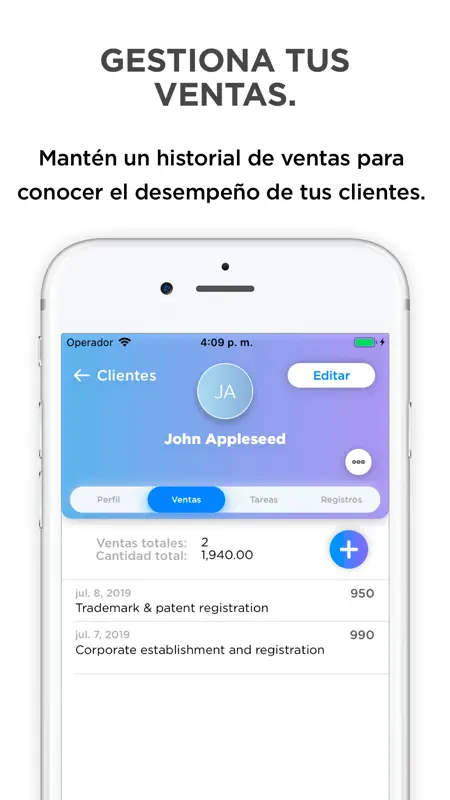 Clientes — su base de datos screenshot 4 of 5