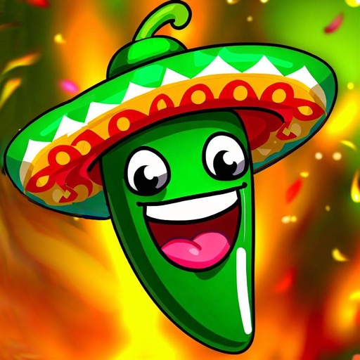 Spicy Chile Emojis Fun Fiesta icon