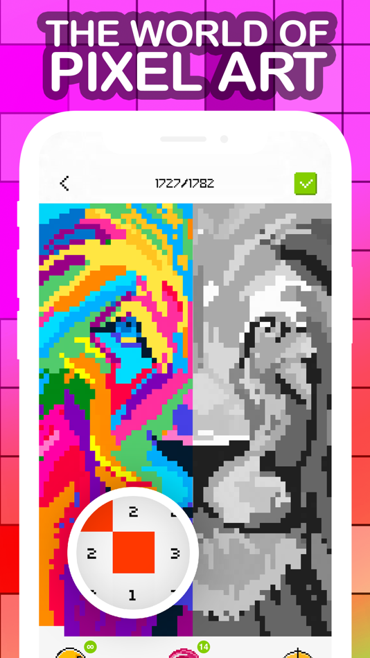 #5. Magico: Fun Pixel Art Coloring (iOS) 由: Vadim Gladkikh