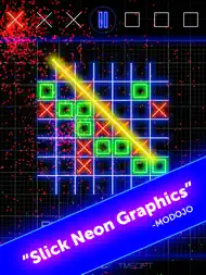 Tic Tac Toe Glow by TMSOFT ipad bilder 0
