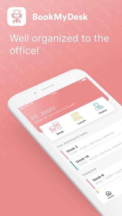 BookMyDesk office Screenshot