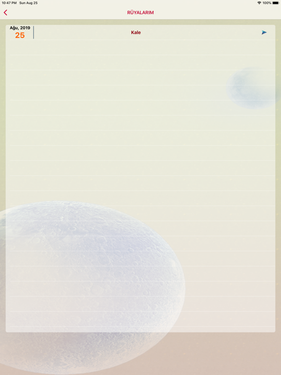 Rüya Tabirleri Sözlüğü iPad screenshot 8 - Lifestyle app