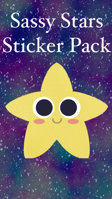 Sassy Stars Sticker Pack Screenshot