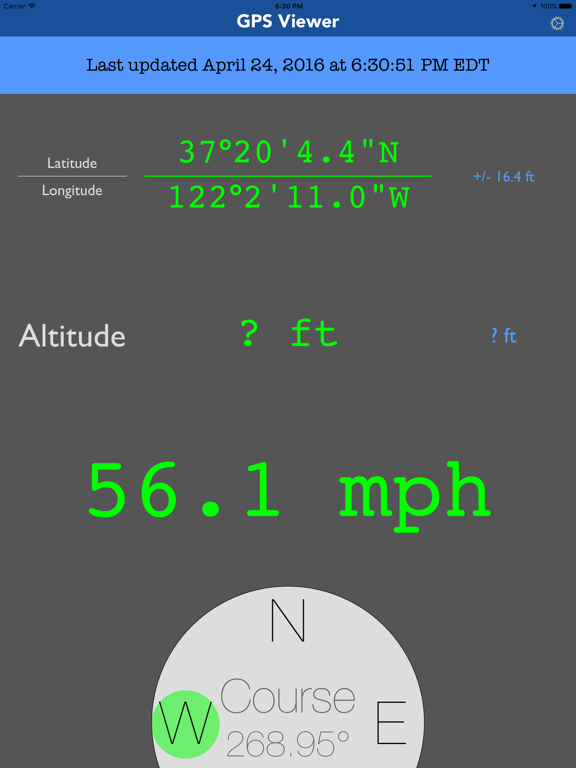 Screenshot #4 pour GPS Viewer