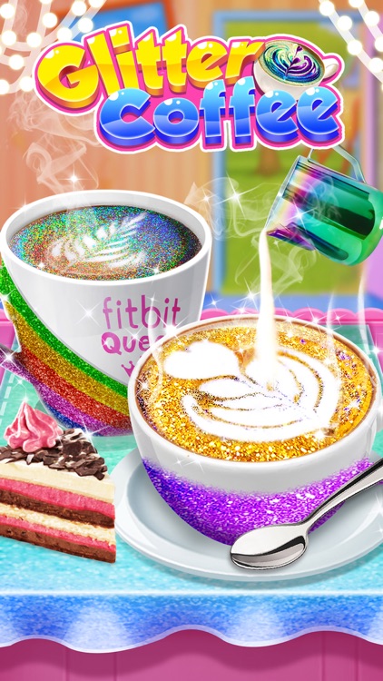 Glitter Coffee - Sparkly Food screenshot-3