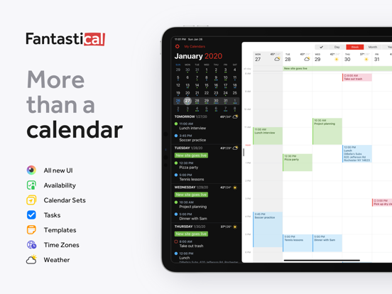 Screenshot #1 for Fantastical Calendar