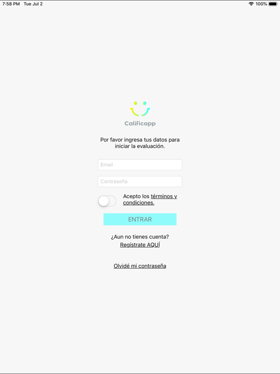 Screenshot #4 pour Calificapp
