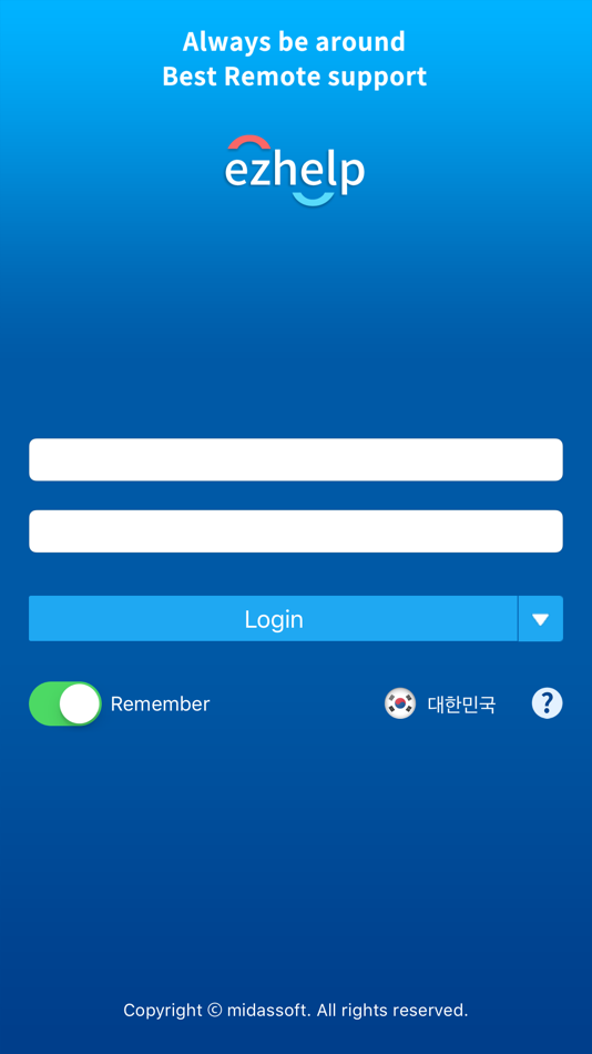 #1. Remote Support ezHelp (iOS) Podle: midassoft