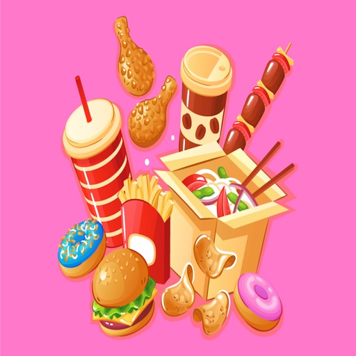 Foodie Food Stickers icon