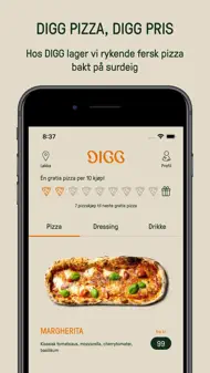 Digg Pizza iphone bilder 1