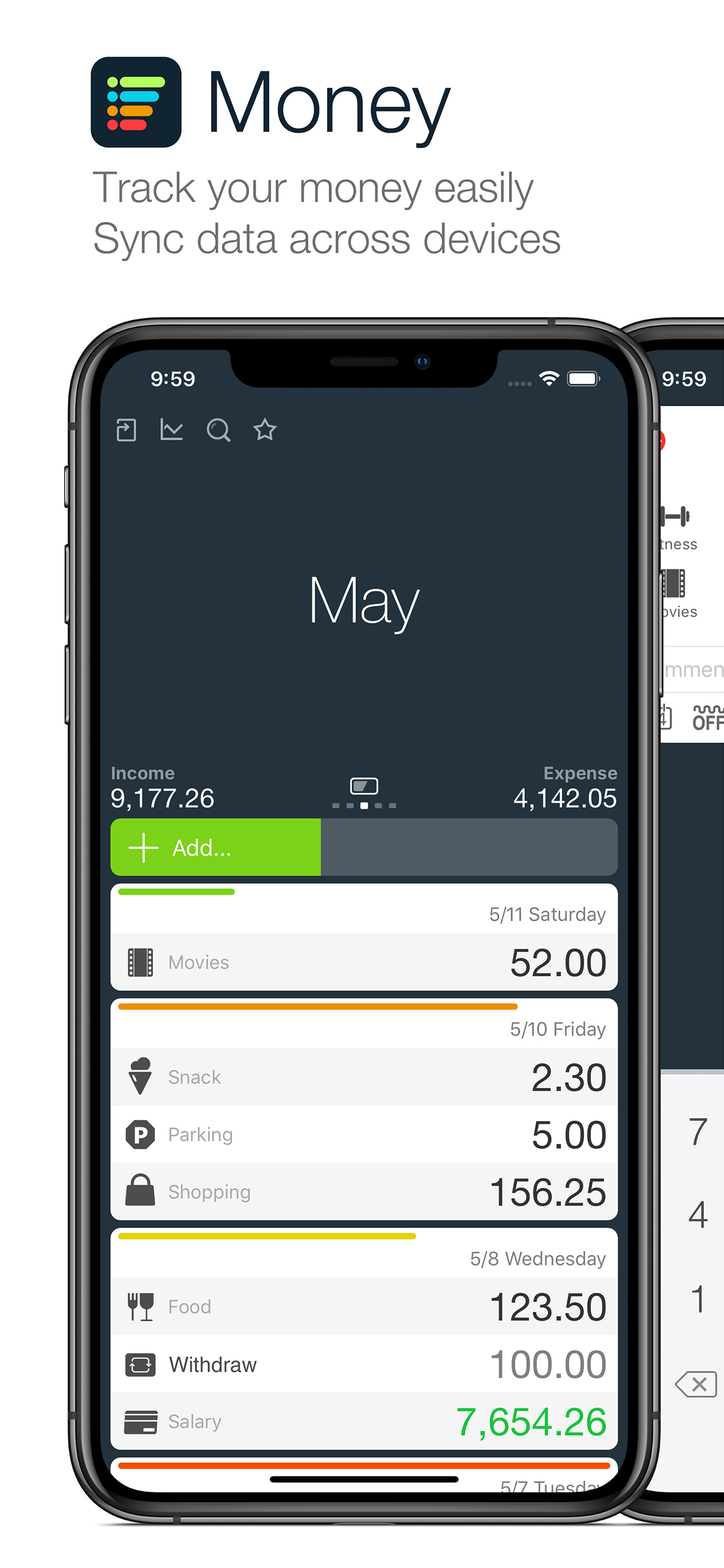 Money - Track easily