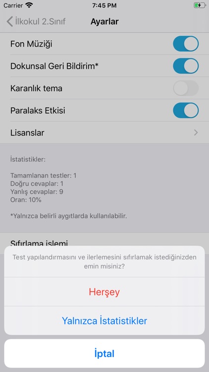 Test Merkezi İlkokul 2.Sınıf screenshot-7