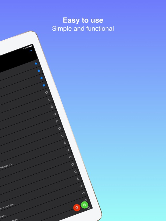 Masterlist: Focus & Tasks iPad screenshot 5 - Productivity app