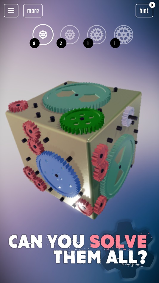 #6. Crazy Gears Box: Connect cogs (iOS) Podle: Daniel Cornelis Johannes Maria van Geel