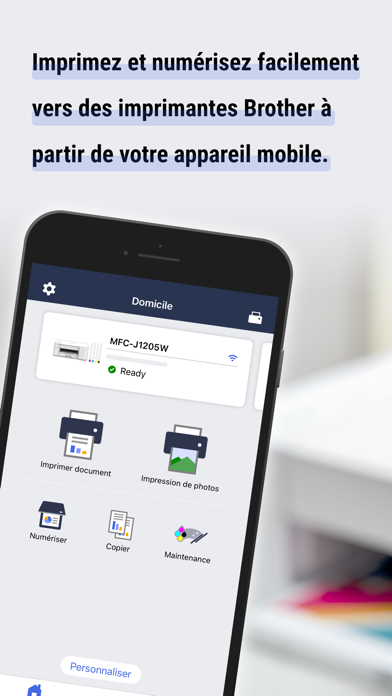 Screenshot #1 pour Brother Mobile Connect