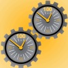 Dual Industrial Stopwatch icon