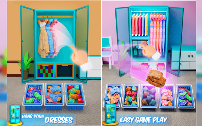 ‎Fill the Closet Organizer Screenshot