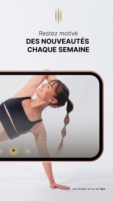 Le Tigre - Yoga, Fitness Screenshot