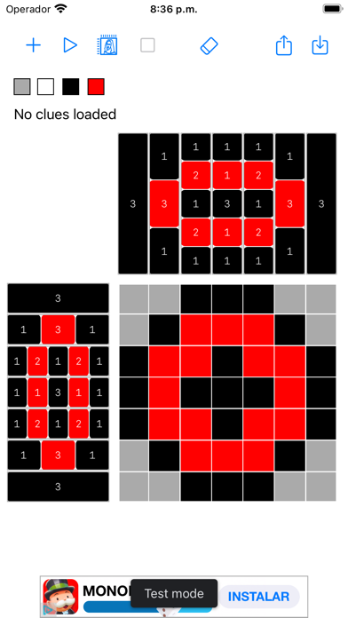Nonogram Solver Plus Screenshot