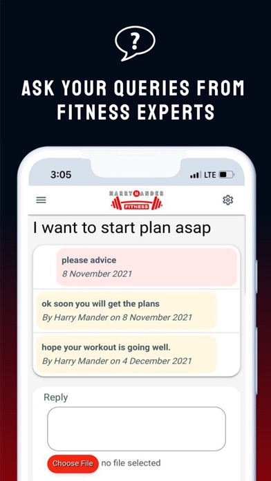 Harry Mander Fitness Screenshot