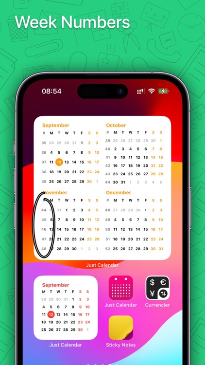 Calendar. Simple Calendars screenshot-3