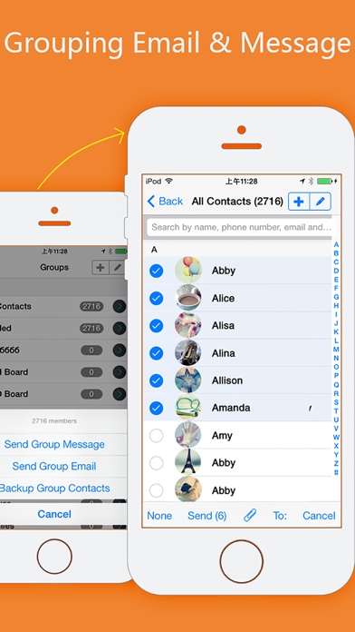 One-Tap Contacts screenshot 2