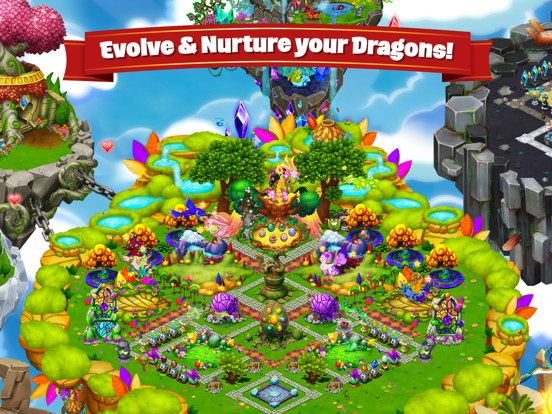 DragonVale iPad app afbeelding 2