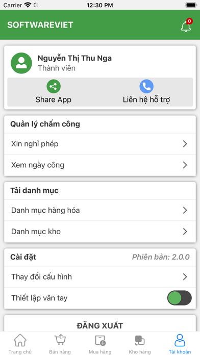 Stock App Screenshot