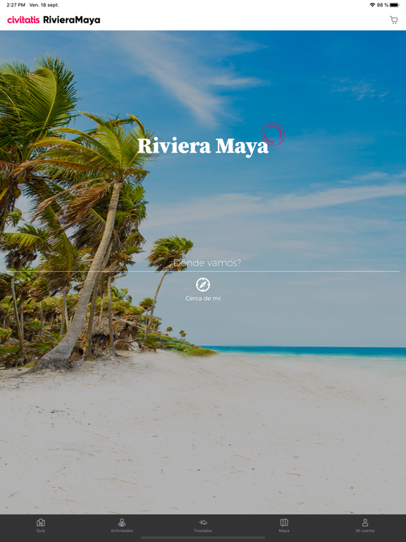Screenshot #4 pour Guía de Riviera Maya Civitatis