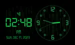 Animated Matrix Clock Themes App Cancel