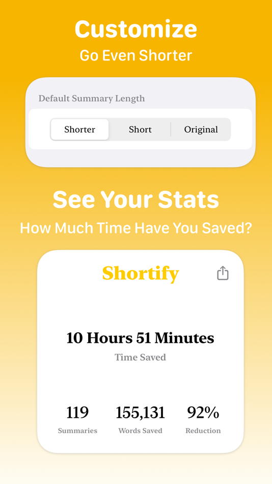 #5. Shortify: Summarize Anything (macOS) 게시자: The Openly Operated Company
