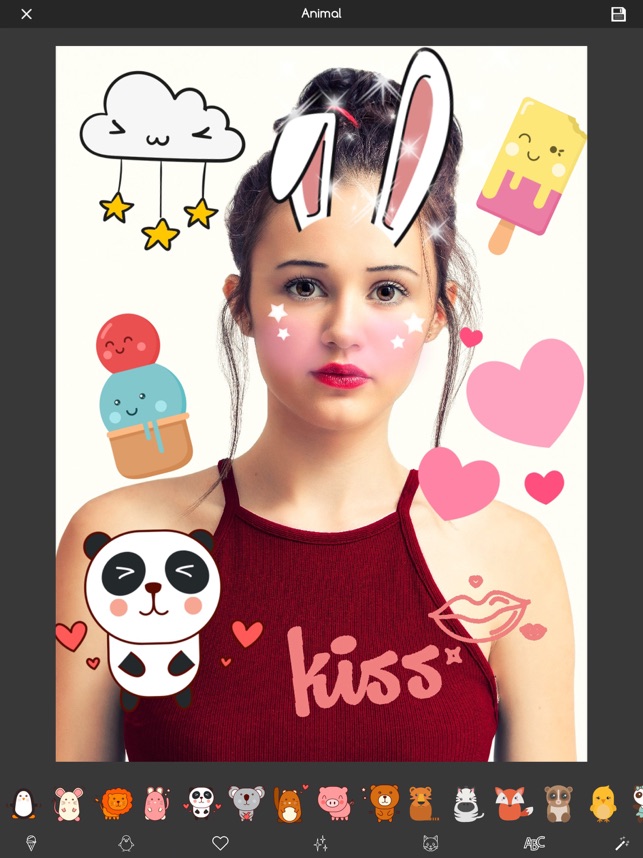 Kawaii Photo Editor Stickers on the App Store