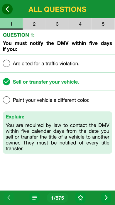 DMV Pro - Practice Test 2023 Screenshot