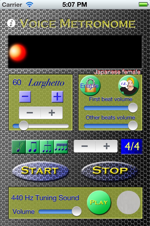 Voice Metronome - Multilingual screenshot 4