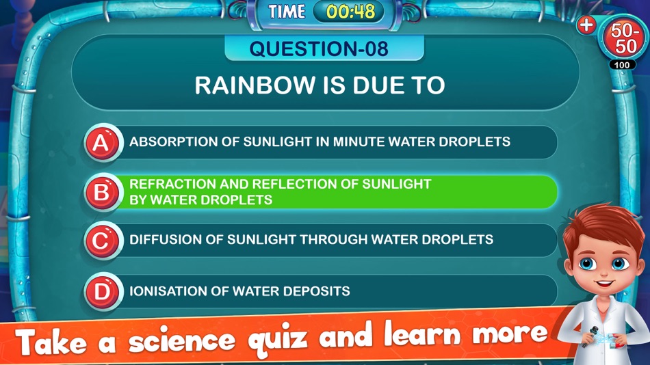 #6. Science Experiment School Lab (iOS) 由: Rolling Panda