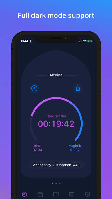 Moatheni: Muslim Prayer Times Screenshot