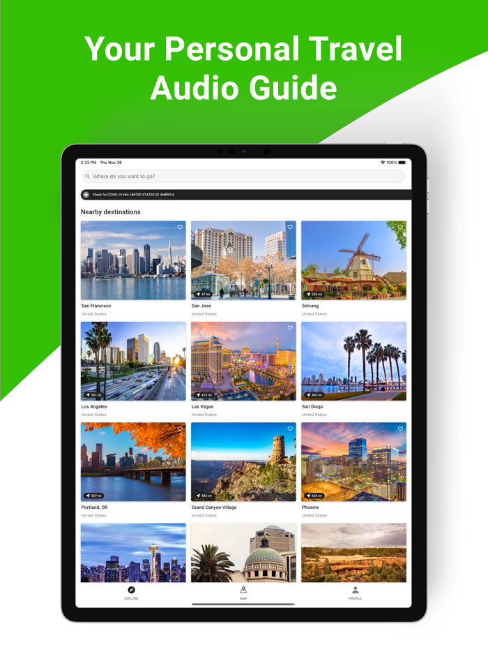 SmartGuide travel guide and map