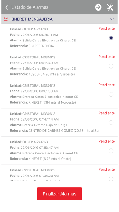 GPS-K Logistics Screenshot