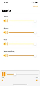 Ruffio - Song to Backing Track screenshot #3 for iPhone