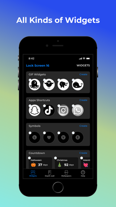 Lock Screen 16 - Top Widgets Screenshot 2 - AppWisp.com Lock Screen 16 - Top Widgets Screenshot 2 - AppWisp.com