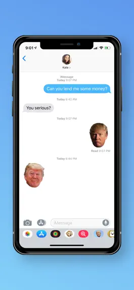 Game screenshot Dump Trump for Messages apk