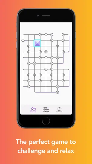Capture d'écran de Radiant Grid sur iPhone 5