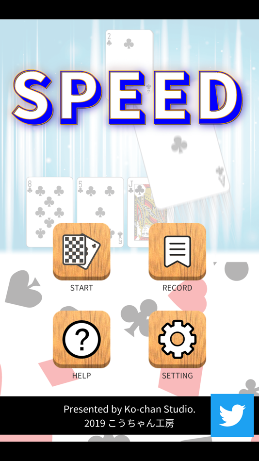 #4. Speed(Card game) (iOS) 由: Koichi Iwasaki
