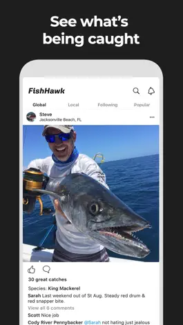 Game screenshot FishHawk - Fishing App hack