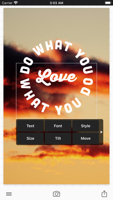 Phonto - Text on Photos Screenshot