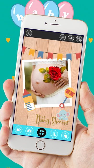 Baby Shower Photo Frames Pro Screenshot