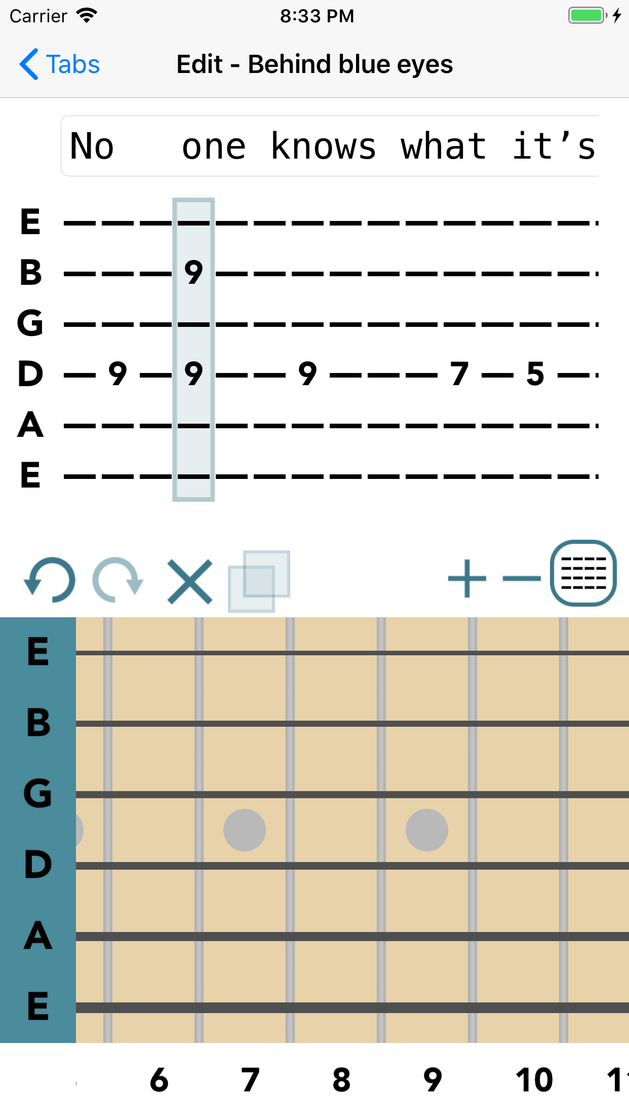 Guitar Tab Maker