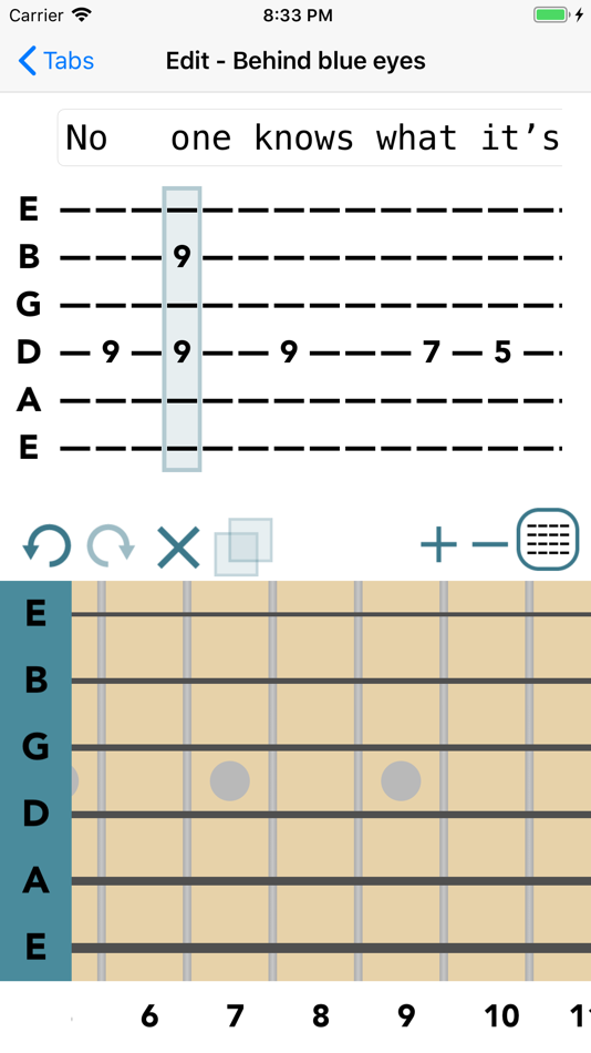 Guitar Tab Maker by Kyle Gorlick - (iOS Apps) — AppAgg