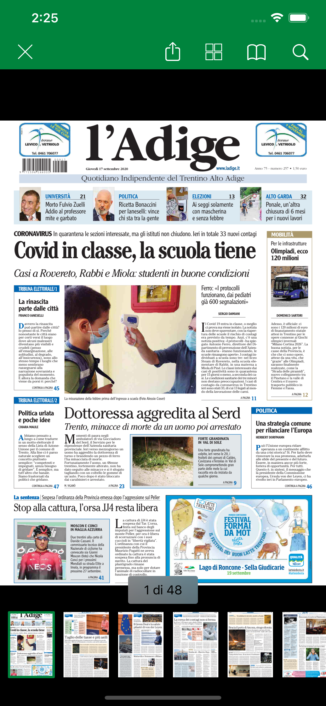l'Adige quotidiano